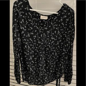 Universal Thread Faux Wrap Top